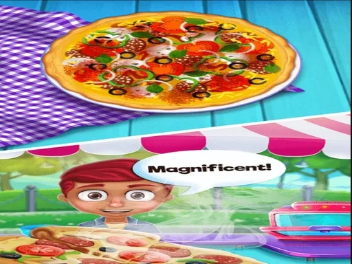 Funny Pizza Maker gameplay preview