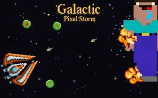 Galactic Pixel Storm gameplay preview