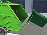 Garbage Sanitation Truck gameplay preview