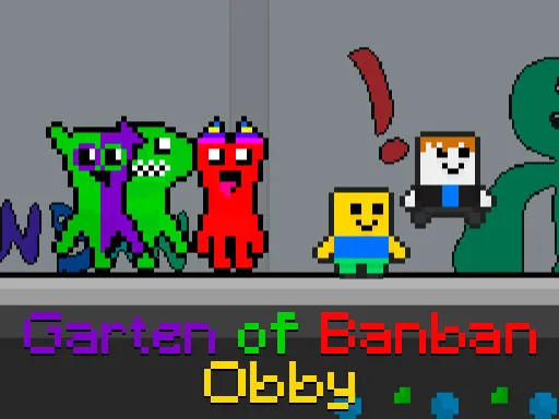 Garten of Banban Obby gameplay preview