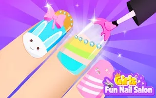 Girls Fun Nail Salon gameplay preview