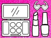 Glitter Beauty Coloring And Drawing gameplay preview