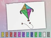 Glitter Toys Coloring Book gameplay preview