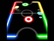Glow Hockey Online gameplay preview