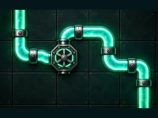 Glowline Pipes gameplay preview