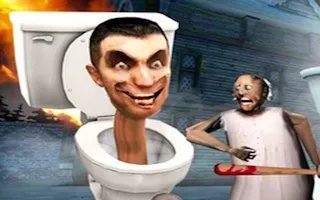 Granny Kill Skibidi Toilet Behind gameplay preview