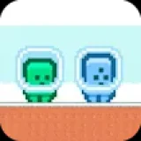 Green and Blue Cuteman