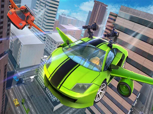 GT Flying Car Racing gameplay preview