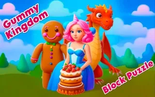 Gummy Kingdom Block Puzzle gameplay preview