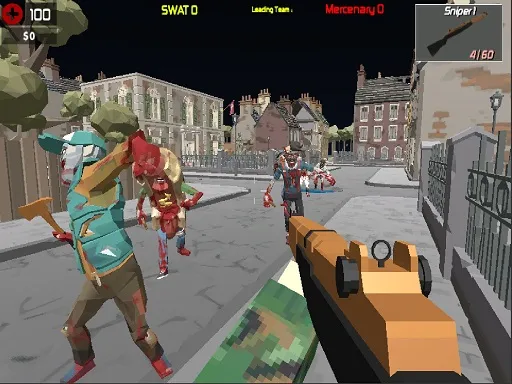 GunGame Poligon Battle Royale gameplay preview