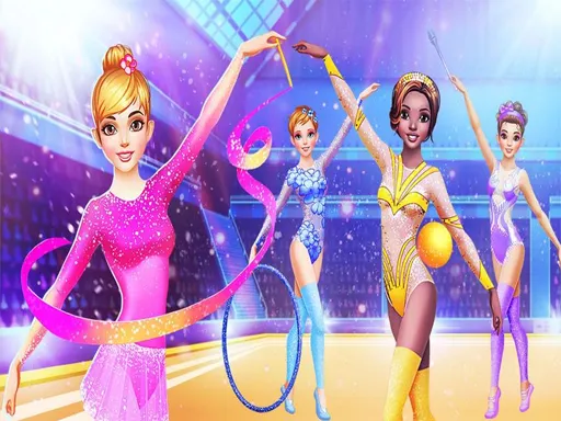 Gymnastics Dress Up Game gameplay preview