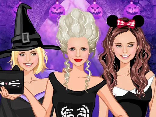 Halloween dress up game gameplay preview