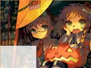 Halloween Girls Jigsaw gameplay preview