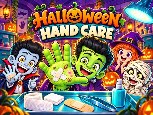 Halloween Hand Care gameplay preview