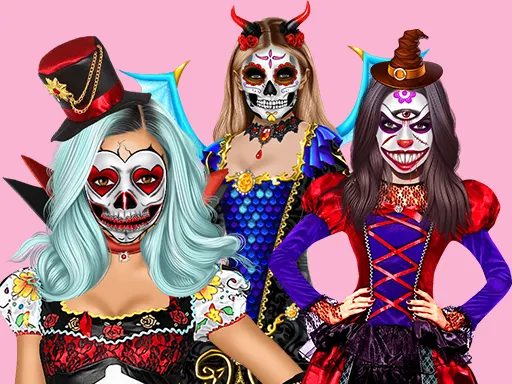 Halloween Makeup Artist gameplay preview