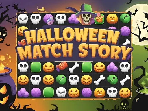 Halloween Match Story gameplay preview
