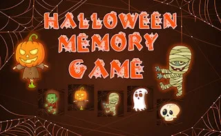 Halloween Memory Game gameplay preview
