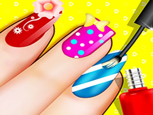 Halloween Nails Saloon Color gameplay preview