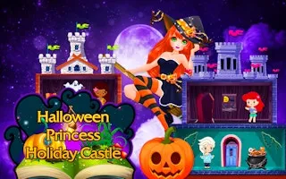 Halloween Princess Holiday Castle gameplay preview