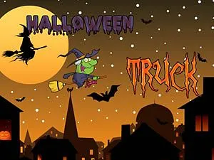 Halloween Truck Jigsaw gameplay preview