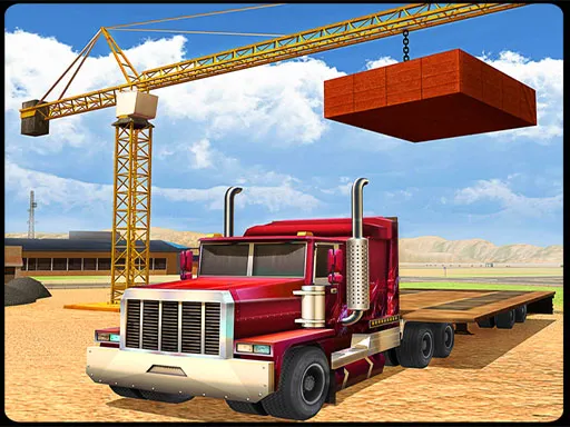 Heavy Loader Excavator Simulator Heavy Cranes Game gameplay preview