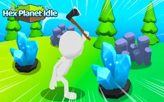 Hex Planet Idle gameplay preview