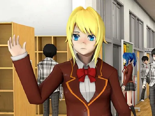High School Girl Simulator 樱花校园模拟 gameplay preview