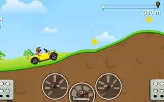 Hill Car Climb Mountain Hill Racing gameplay preview