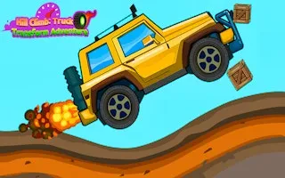 Hill Climb Truck Transform Adventure gameplay preview
