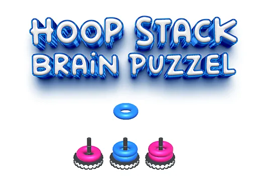 Hoop Stack Brain Puzzel Game gameplay preview