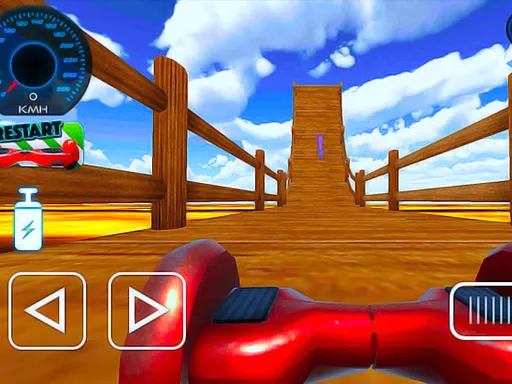 Hoverboard Stunts Hill Climb gameplay preview
