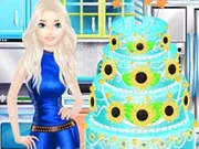 How To Make A Ice Themed Cake gameplay preview