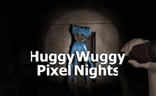 Huggy Wuggy Pixel Nights gameplay preview