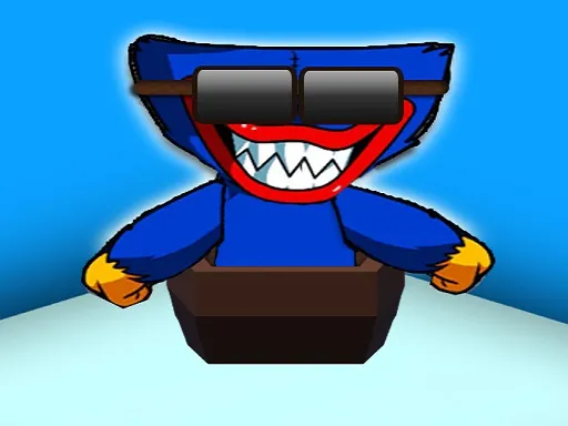 Huggy Wuggy Poppy Ski gameplay preview