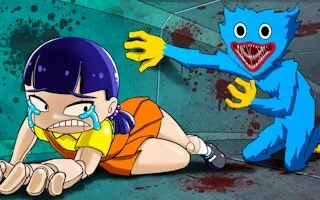 Huggy Wuggy SquidGame 3D gameplay preview