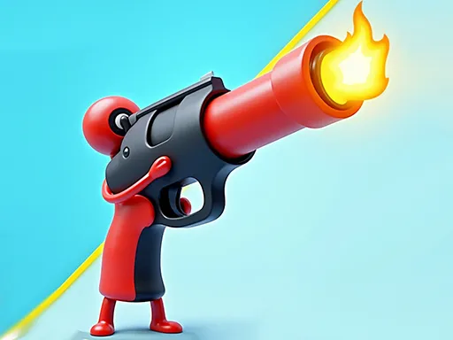 Human Stickman Gun gameplay preview
