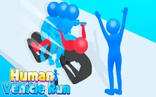 Human Vehicle Run gameplay preview