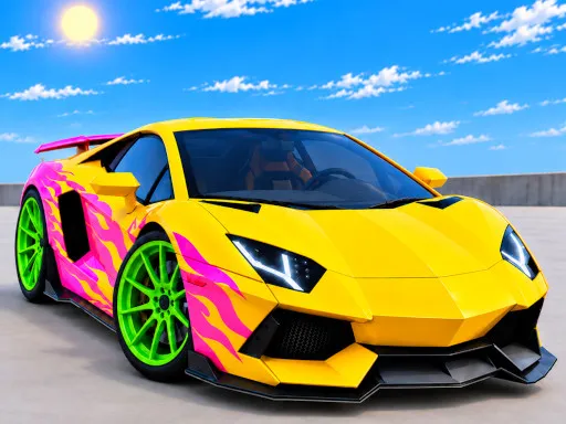 Hyper Cars Stunt Racing gameplay preview