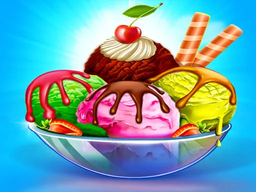 Ice Cream Maker: Food Cooking gameplay preview