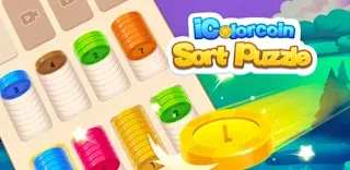IColorcoin Sort Puzzle gameplay preview