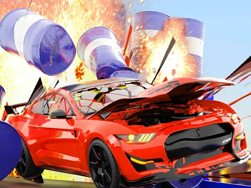 Impossible Car Stunt Races: Mega Ramps gameplay preview