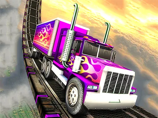 Impossible Truck Stunt Parking gameplay preview