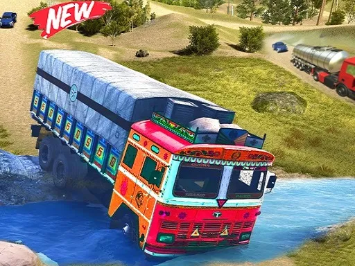 Indian Real Cargo Truck Driving Game gameplay preview