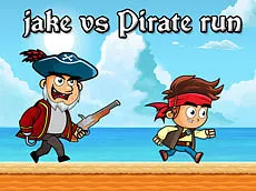 Jake vs Pirate run gameplay preview