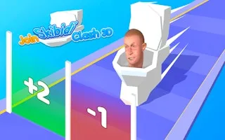 Join Skibidi Clash 3D gameplay preview