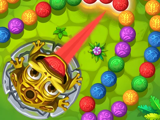 Jungle Marble Pop Blast gameplay preview