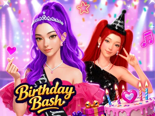 K-Pop Hunter Birthday Bash gameplay preview