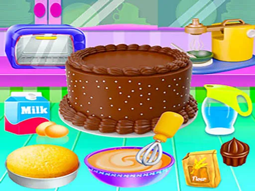 Kid Cakes Maker Cooking Bakery gameplay preview