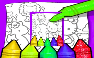 Kid Learning Coloring Pages gameplay preview