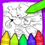 Kid Mermaids Coloring